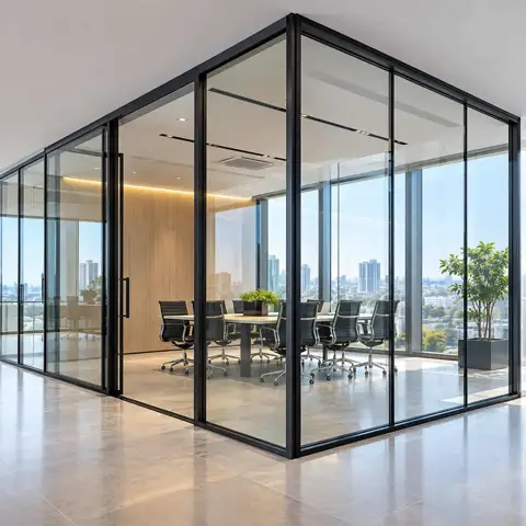 Aluminium Glass Partition